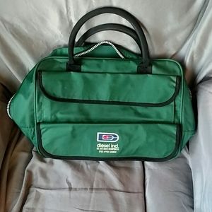 Vintage green diesel ind duffel bag
